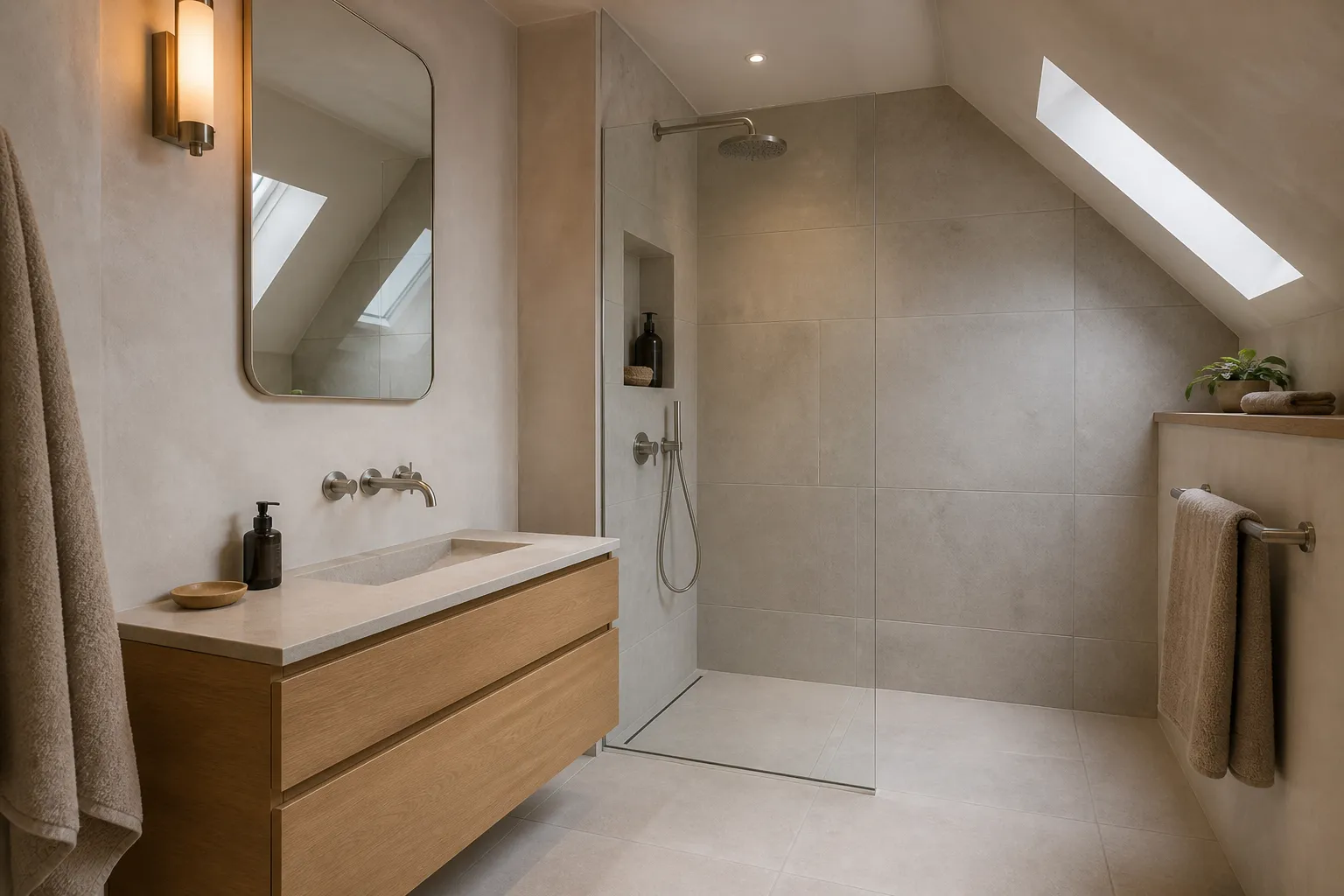 Projet de salle de bain par GDP Rénovation