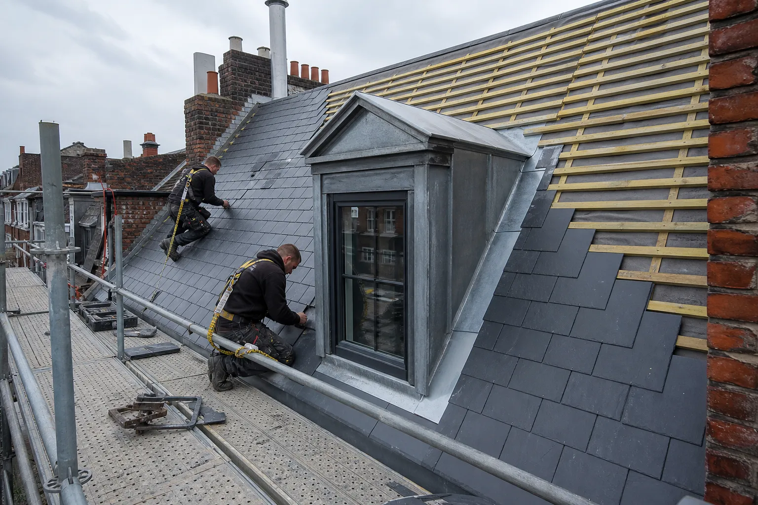 Projet de toiture par GDP Rénovation